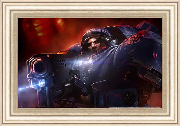 Картина в раме - Starcraft II: Wings Of Liberty Картина в раме - Starcraft II: Wings Of Liberty