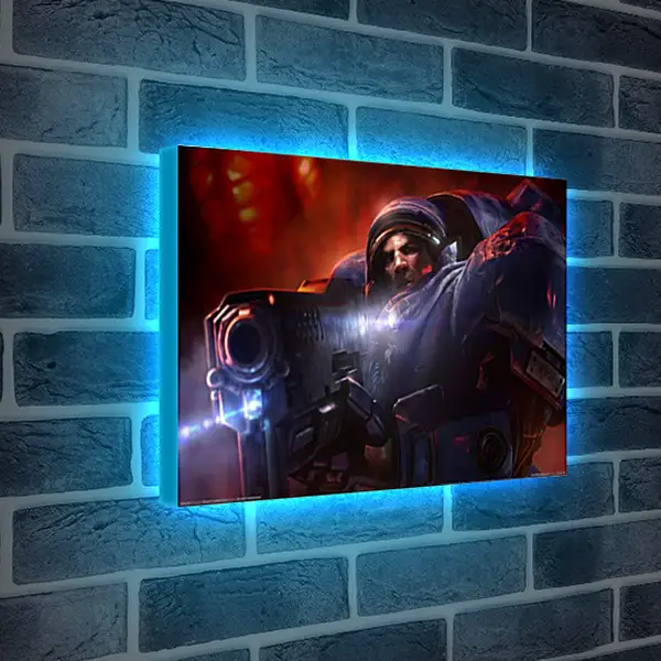 Лайтбокс световая панель - Starcraft II: Wings Of Liberty Лайтбокс световая панель - Starcraft II: Wings Of Liberty