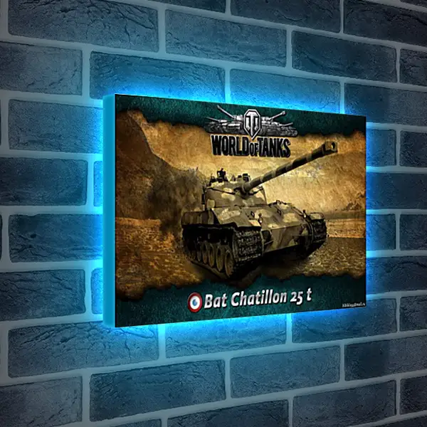 Лайтбокс световая панель - World Of Tanks Лайтбокс световая панель - World Of Tanks