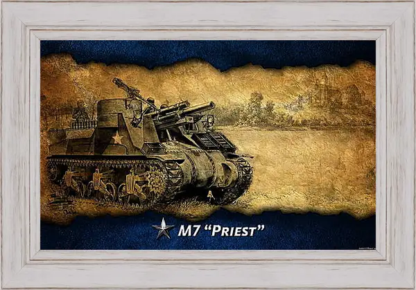 Картина в раме - World Of Tanks Картина в раме - World Of Tanks