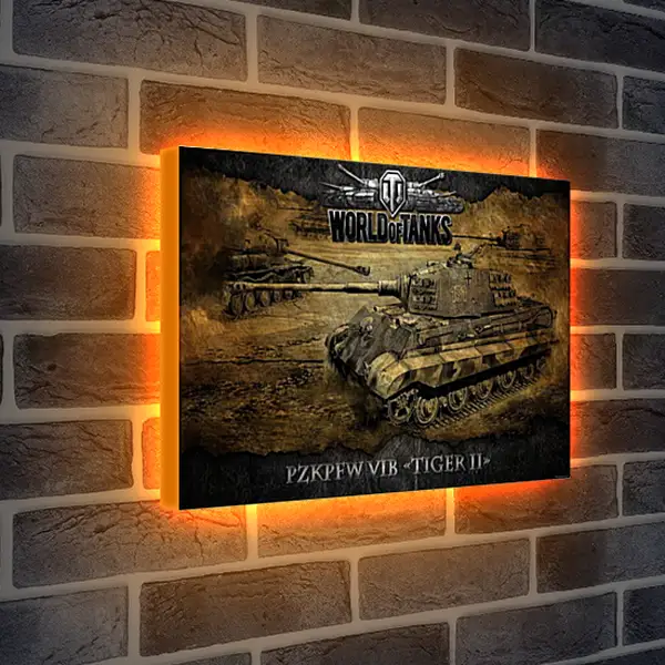Лайтбокс световая панель - World Of Tanks Лайтбокс световая панель - World Of Tanks