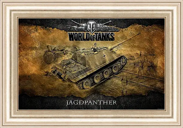 Картина в раме - World Of Tanks Картина в раме - World Of Tanks