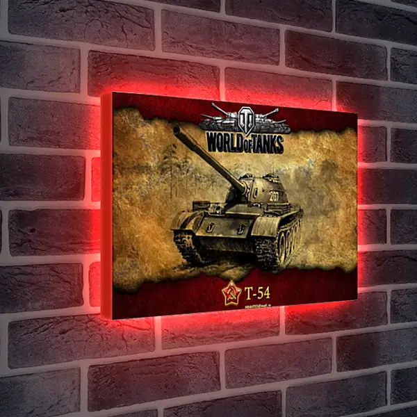 Лайтбокс световая панель - World Of Tanks Лайтбокс световая панель - World Of Tanks