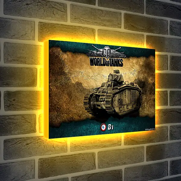 Лайтбокс световая панель - World Of Tanks Лайтбокс световая панель - World Of Tanks