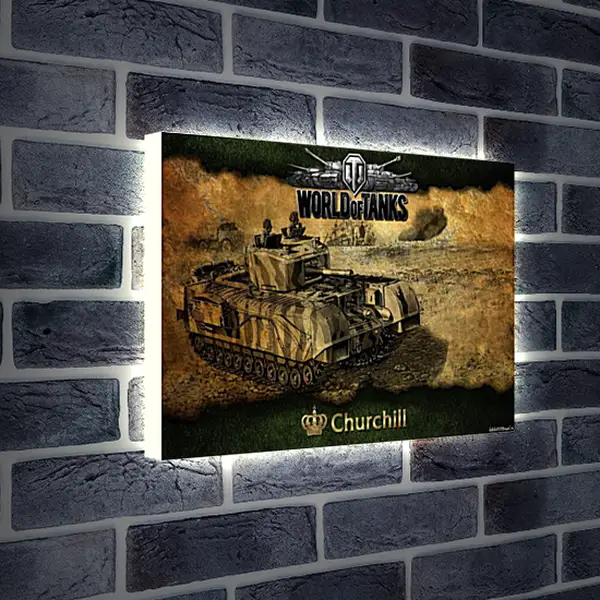 Лайтбокс световая панель - World Of Tanks Лайтбокс световая панель - World Of Tanks