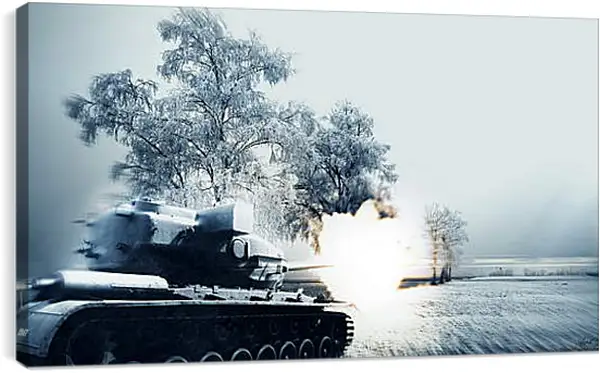 Постер на подрамнике - World Of Tanks Постер на подрамнике - World Of Tanks