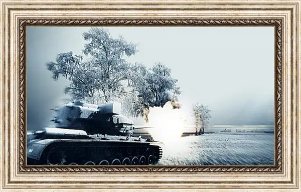 Картина в раме - World Of Tanks Картина в раме - World Of Tanks