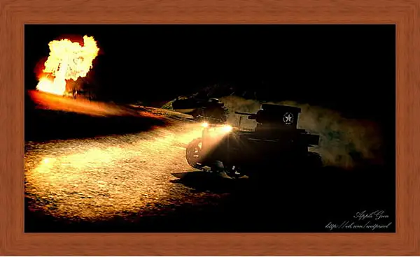 Картина в раме - World Of Tanks Картина в раме - World Of Tanks