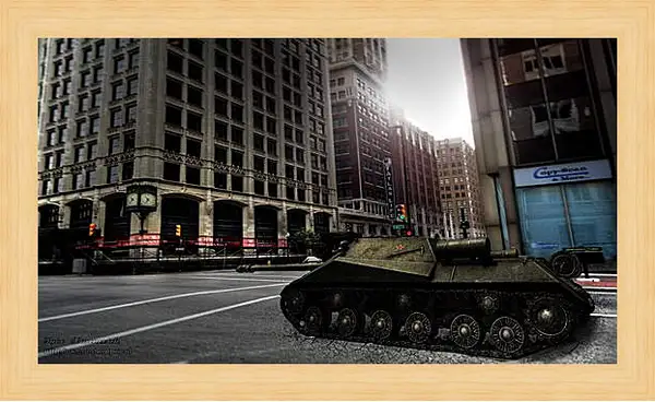 Картина в раме - World Of Tanks Картина в раме - World Of Tanks