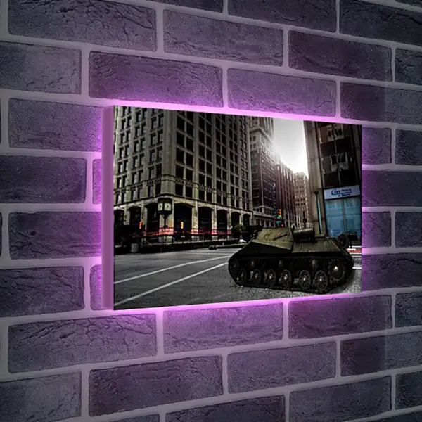 Лайтбокс световая панель - World Of Tanks Лайтбокс световая панель - World Of Tanks