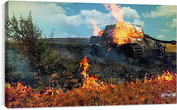 Постер на подрамнике - World Of Tanks Постер на подрамнике - World Of Tanks