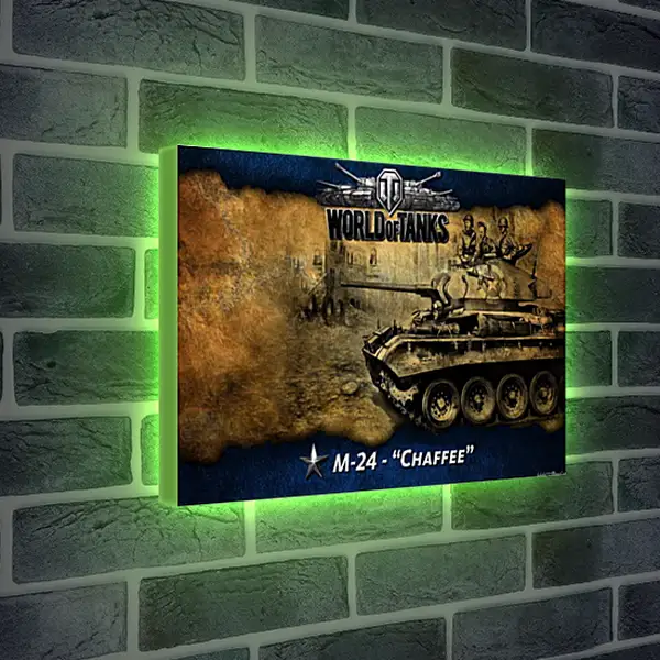 Лайтбокс световая панель - World Of Tanks Лайтбокс световая панель - World Of Tanks
