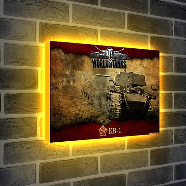 Лайтбокс световая панель - World Of Tanks Лайтбокс световая панель - World Of Tanks