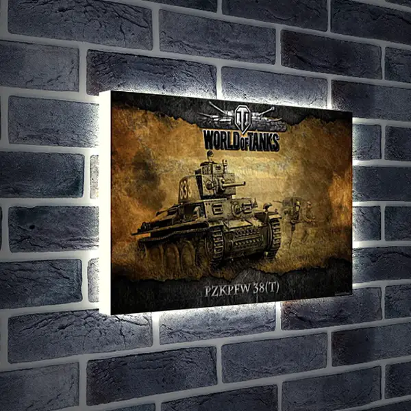 Лайтбокс световая панель - World Of Tanks Лайтбокс световая панель - World Of Tanks