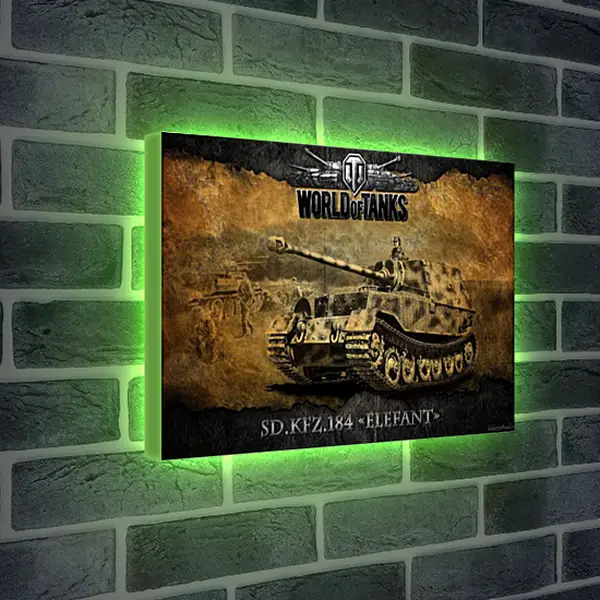 Лайтбокс световая панель - World Of Tanks Лайтбокс световая панель - World Of Tanks