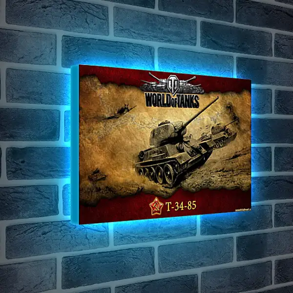 Лайтбокс световая панель - World Of Tanks Лайтбокс световая панель - World Of Tanks