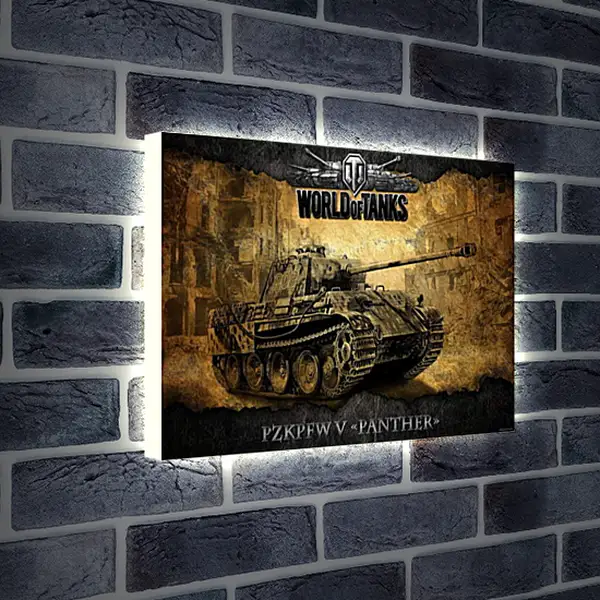Лайтбокс световая панель - World Of Tanks Лайтбокс световая панель - World Of Tanks