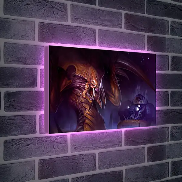 Лайтбокс световая панель - StarCraft II: Heart Of The Swarm Лайтбокс световая панель - StarCraft II: Heart Of The Swarm