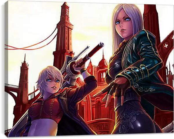 Постер на подрамнике - Devil May Cry Постер на подрамнике - Devil May Cry