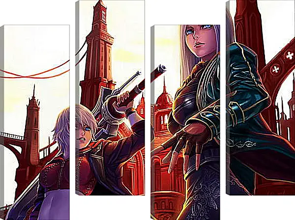 Модульная картина - Devil May Cry Модульная картина - Devil May Cry