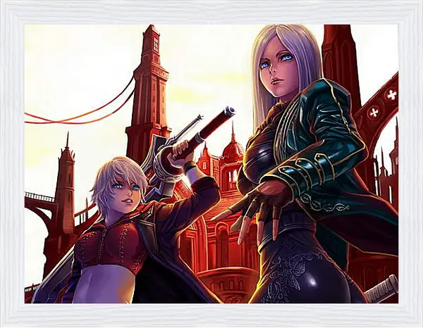 Картина в раме - Devil May Cry Картина в раме - Devil May Cry