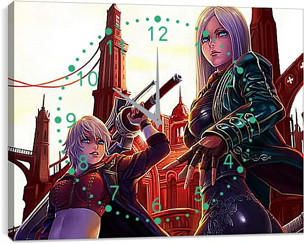 Часы картина - Devil May Cry Часы картина - Devil May Cry