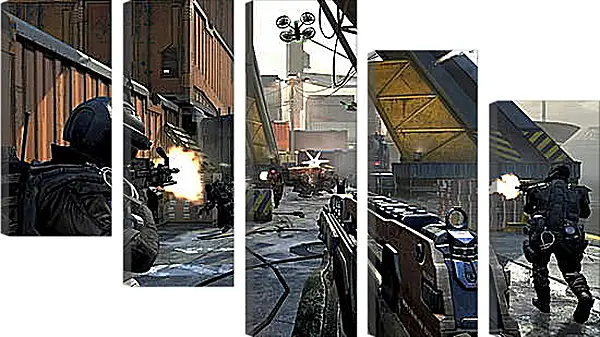 Модульная картина - Call Of Duty: Black Ops II Модульная картина - Call Of Duty: Black Ops II