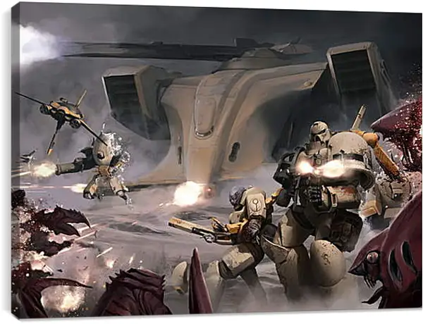 Постер на подрамнике - Warhammer Постер на подрамнике - Warhammer