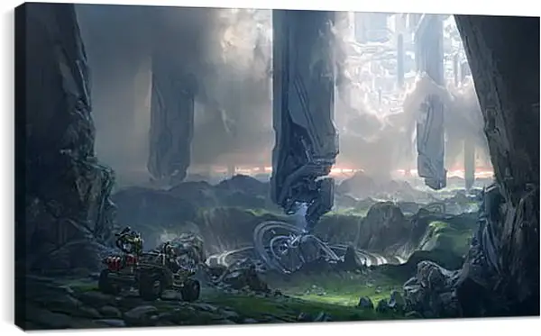 Постер на подрамнике - Halo Постер на подрамнике - Halo