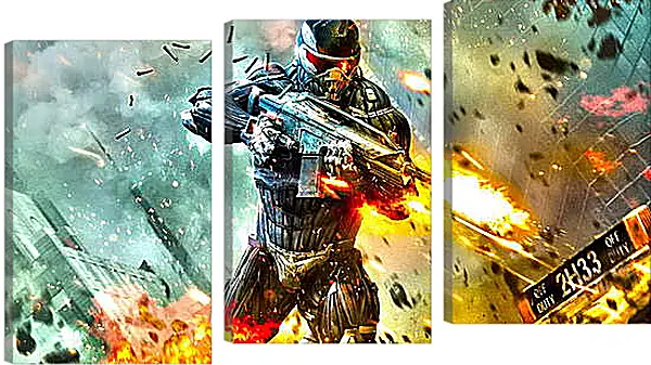 Модульная картина - Crysis 2 Модульная картина - Crysis 2