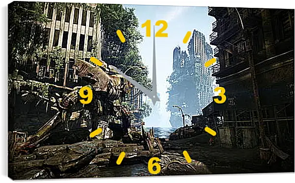 Часы картина - Crysis 3 Часы картина - Crysis 3
