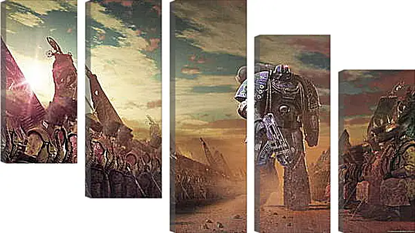 Модульная картина - Warhammer Модульная картина - Warhammer