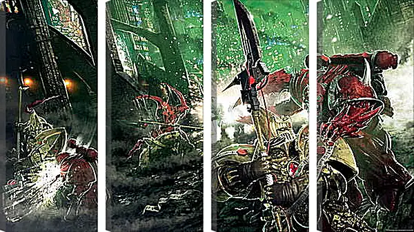 Модульная картина - Warhammer Модульная картина - Warhammer