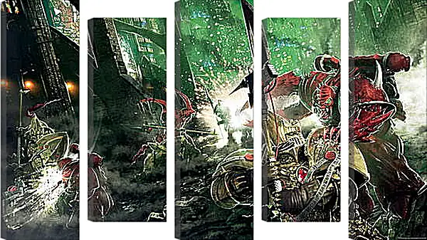 Модульная картина - Warhammer Модульная картина - Warhammer