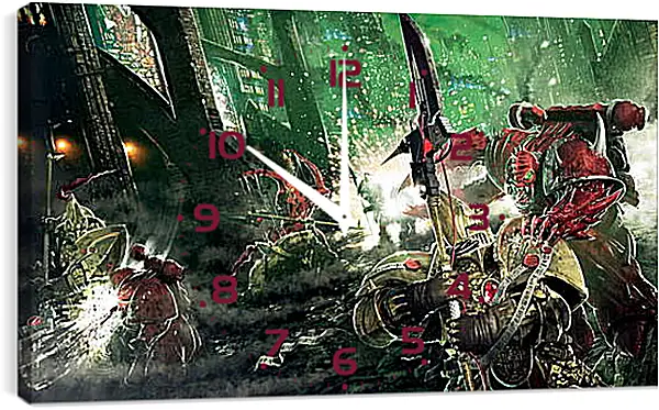 Часы картина - Warhammer Часы картина - Warhammer