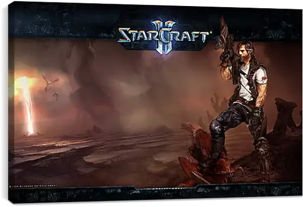 Постер на подрамнике - Starcraft Постер на подрамнике - Starcraft