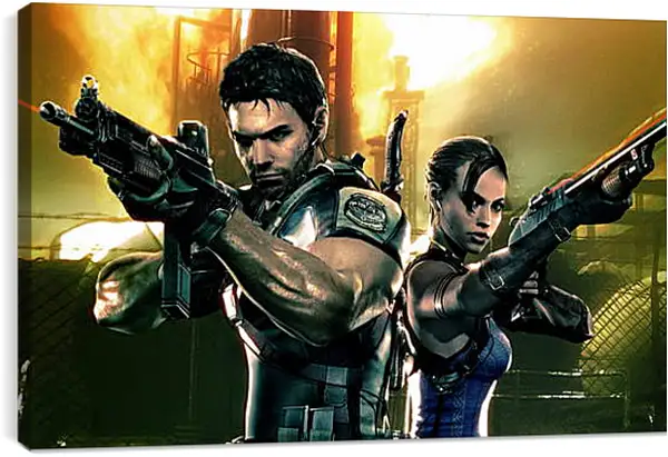 Постер на подрамнике - Resident Evil Постер на подрамнике - Resident Evil
