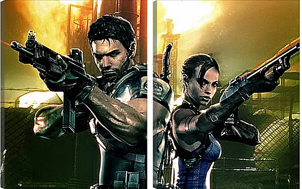 Модульная картина - Resident Evil Модульная картина - Resident Evil