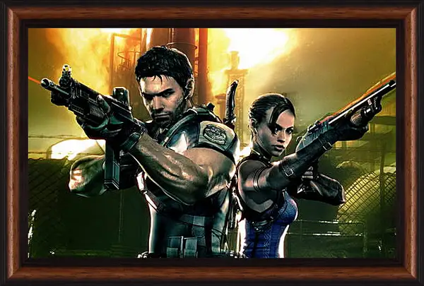 Картина в раме - Resident Evil Картина в раме - Resident Evil