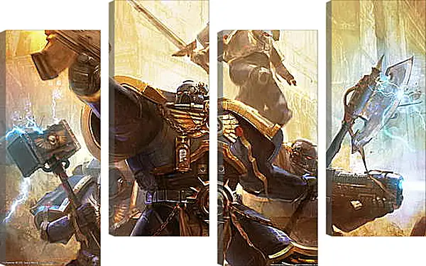 Модульная картина - Warhammer Модульная картина - Warhammer