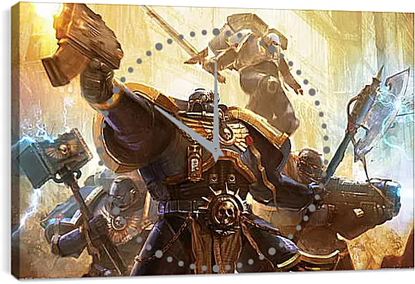 Часы картина - Warhammer Часы картина - Warhammer