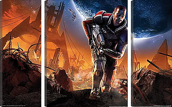 Модульная картина - Mass Effect 2 Модульная картина - Mass Effect 2