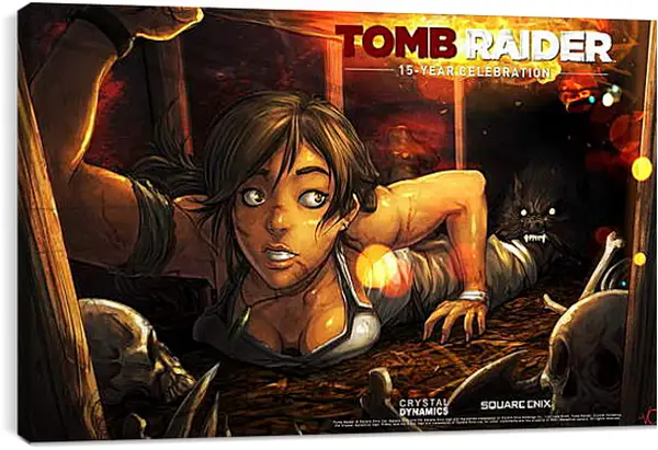 Постер на подрамнике - Tomb Raider Постер на подрамнике - Tomb Raider