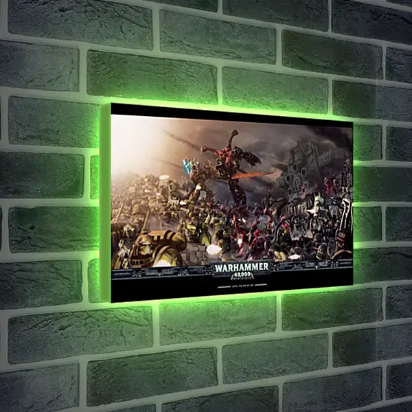 Лайтбокс световая панель - Warhammer Лайтбокс световая панель - Warhammer