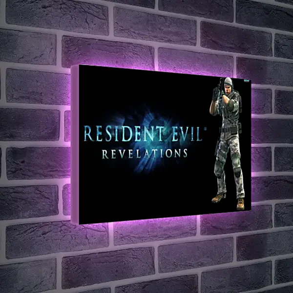 Лайтбокс световая панель - Resident Evil Лайтбокс световая панель - Resident Evil