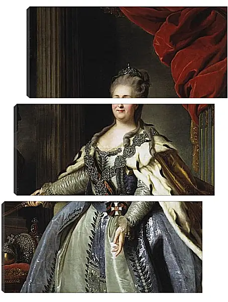 Модульная картина - Екатерина II Модульная картина - Екатерина II