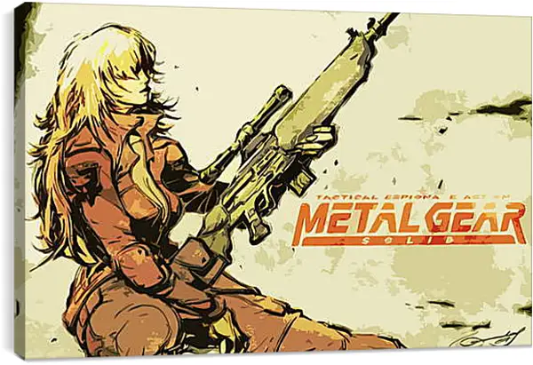 Постер на подрамнике - Metal Gear Постер на подрамнике - Metal Gear