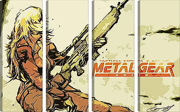 Модульная картина - Metal Gear Модульная картина - Metal Gear