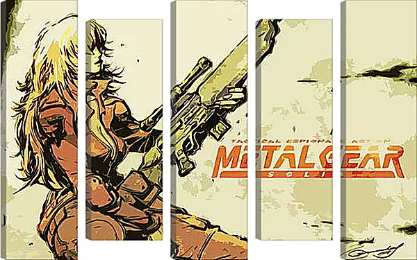 Модульная картина - Metal Gear Модульная картина - Metal Gear
