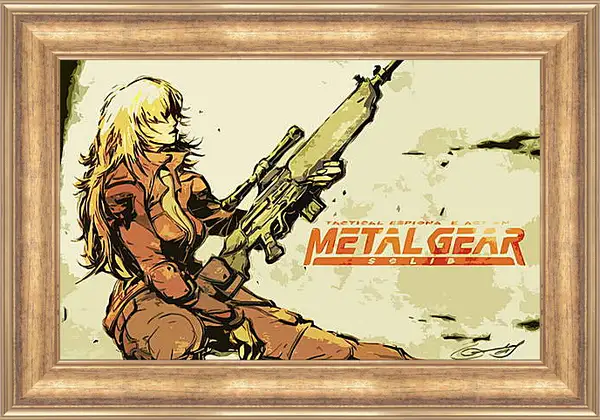 Картина в раме - Metal Gear Картина в раме - Metal Gear